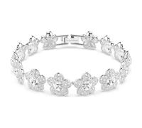 Ariana Grande x Swarovski bracelet, Round cut, Flower, White, Rhodium plated