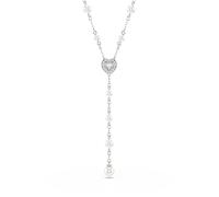 Ariana Grande x Swarovski White Rhodium Plated Cubic Zirconia Y Necklace