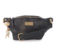 Ariana Leather Bum Belt Waist Festival Bag Catwalk Collection Handbags Black Medium