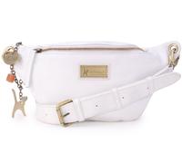 Ariana Leather Bum Belt Waist Festival Bag Catwalk Collection Handbags White Medium