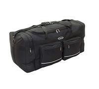 ARIANA Lightweight Holdall Duffle Cargo Travel Cabin Gym Bag Black
