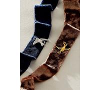 Ariana Ost Country Side Choker at Free People in Navy - female