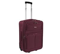 ARIANA Ryanair Easyjet Cabin Bag Hand Luggage Suitcase Trolley Carry on Travel Bag RT (RT42-Burgundy)