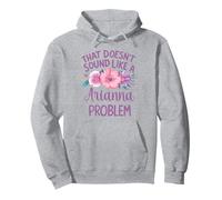 Arianna Personalized Cute Flower Girls Arianna Name Pullover Hoodie