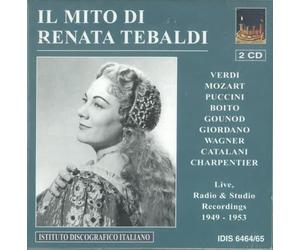 Arias: Live Radio & Studio Recordings 1949-1953 by Il Mito Di Renata Tebaldi (2005-06-28)