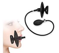 ARIASS Inflatable Mouth Gag, SM Mouth Gag Ball with Strong Bondage Without Belt, Adjustable Silicone Toggle Mouth Plug, Extreme BDSM Fetish Sex Toy for Men Women, Adult Sex Toys