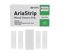 Ariastrip 3mm x 75mm 250 Sterile Skin Wound Closure Suture Strips for Incisions, Cuts and Lacerations
