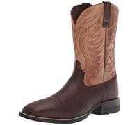 Ariat 100296887.5EE Mens Amos Sorrel Crunch/Army Green 200 - Brown 7.5EE