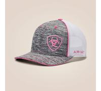Ariat 10029817 Womens Offset Shield Logo Trucker Cap