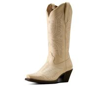 ARIAT 2026 Womens Round Up Collins D Toe Western Boot - Buttercream