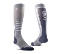 ARIAT AriatTEK Slimline Womens Performance Socks - Grey