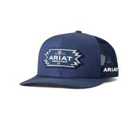 Ariat Aztec Logo Patch Cap Blue