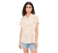 ARIAT Badlands Womens Short Sleeved Shirt - Turtledove Ranchscape
