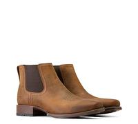ARIAT Booker Ultra Men's Leather Western Ankle Boot (Brown, UK 8.5)