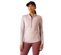 Ariat Breathe 1/4 Zip Long Sleeve Baselayer Sea Fog