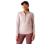 Ariat Breathe Womens 1/2 Zip Long Sleeve Baselayer - Sea Fog