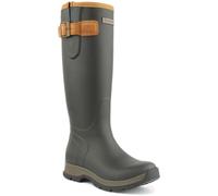 ARIAT Womens Burford Waterproof Rubber Boots - Brown - Rainy days have met their match - Vulcanised rubber upper