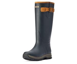 ARIAT Burford Womens Insulated Wellington Boot - Navy Blue Adults 7.5