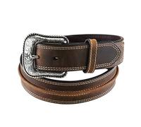 Ariat Center Bump Belt Medium Brown 36