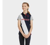 Ariat Childs Taryn Short Sleeved Polo Shirt, Team M