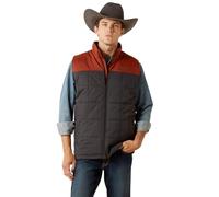 ARIAT Crius Insulated Vest, Smoked Paprika/Phantom, Medium