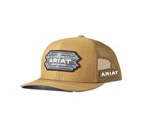 Ariat Description Mens Multi Southwest Patch Gold Cap, Gold, One Size