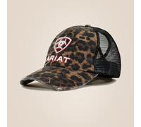 ARIAT Women's Leopard Distressed Pony Flo Cap, Leopard