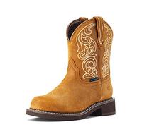 Ariat Fatbaby Stich Traditional Western Short Womens Boots Tan UK 4 - 7.5