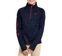 Ariat Girls Tek Team 1/2 Zip Sweatshirt - Navy - Size: XX Large
