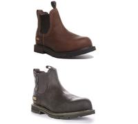 Ariat Work Boots Groundbreaker Chelsea Waterproof Steel Toe EN ISO Black 42