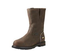 ARIAT Groundbreaker Steel Toe Pull-On Waterproof Work Boot - Conforms to ISO20345 Safety Footwear Standard, S3 SRC Rating