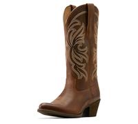 ARIAT Heritage J Toe Women's Duratread Pull Tab Western Bts Mid Calf Boots (Brown, UK 3.5)