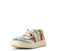 Ariat Hilo Sunset Southwestern Print Kids Casual Shoe, Sunset Southwestern, 9 Big Kid