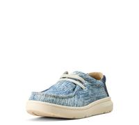 Ariat Hilo Sunset Southwestern Print Kids Casual Shoe, Washed Denim Dark Denim, 4 UK