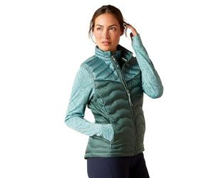ARIAT Ideal 3.0 Womens Down Filled Vest - Iridescent Arctic/Silver Pine S