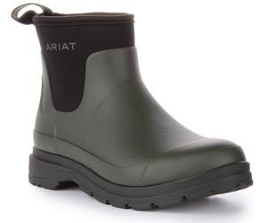 Ariat Kelmarsh Leopard Slip On Synthetic Bootie Womens Boots Black UK 3 - 8