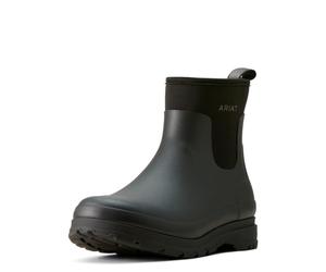 ARIAT Kelmarsh Mens Shortie Rubber Wellington Boot - Black 12 UK