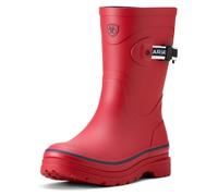 ARIAT Kelmarsh Mid Women's Duratread Sole Leopard Chelsea Ankle Boots (Red, UK 7)