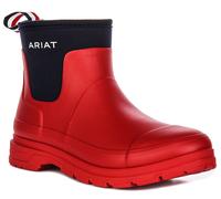 Ariat Kelmarsh Shorti Duratread Leopard Chelsea Womens Boot In Red Blue UK 3 - 8