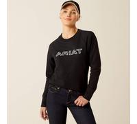 Ariat Ladies Benicia Sweatshirt - Black - Size: UK 8-10 (S)