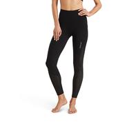ARIAT Women's Breathe Eos Half Grip Recycled Materials Tight Shirt, Black, Large