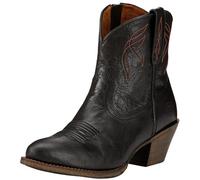 Ariat Women's Leather Western Boots Darlin Sassy Unique Stitch Brown Size 8 B (M) / UK 5.5