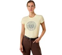 Ariat Ladies Heritage Crest T-Shirt - Yellow - Size: UK16 (L)