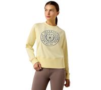 Ariat Ladies Martine Sweatshirt - Yellow - Size: UK16 (L)