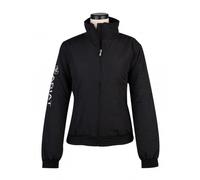 ARIAT Womens Stable Coat Jacket Black - Lightweight Waterproof Sprayproof - Lightweight quilted internal lining - Fitted Hem Size - L