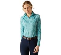 Women's Sunstopper 3.0 1/4 Zip Base Layer, Blue M