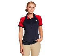 Ariat Ladies Team 3.0 Polo Shirt - Navy - Size: X UK 8-10 (S)
