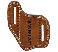 Ariat Leather Knife Sheath Sleeve, Brown, One Size, Modern