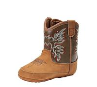 ARIAT Lil' Stompers Children's Cowboy Boots, Medium Durango Coffee, 0 Infant