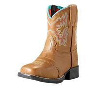 ARIAT Lil' Stompers Kids' Western Boot, Deliah (Brown), 9